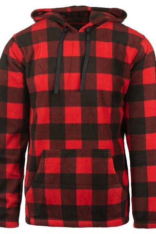 Burnside B3500 - Unisex Pullover Hooded Polar Fleece