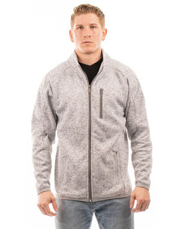 Burnside B3901 - Men's Sweater Knit Jacket