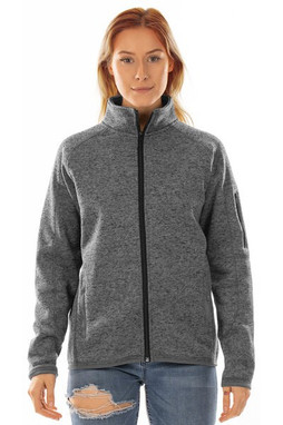 Burnside B5901 - Ladies Sweater Knit Jacket