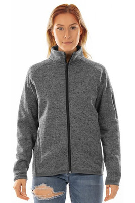 Burnside B5901 - Ladies Sweater Knit Jacket
