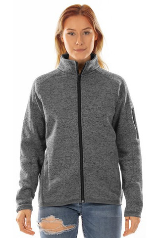 Burnside B5901 - Ladies Sweater Knit Jacket