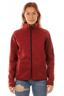 Burnside B5901 - Ladies Sweater Knit Jacket