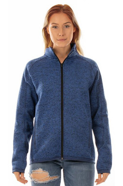 Burnside B5901 - Ladies Sweater Knit Jacket