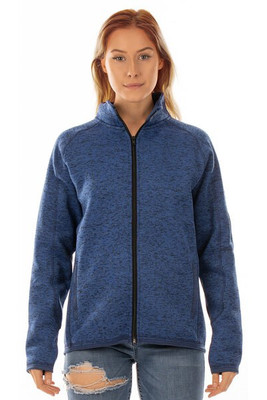 Burnside B5901 - Ladies Sweater Knit Jacket