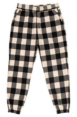 Burnside B8810 - Unisex Flannel Jogger