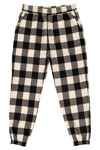 Burnside B8810 - Unisex Flannel Jogger