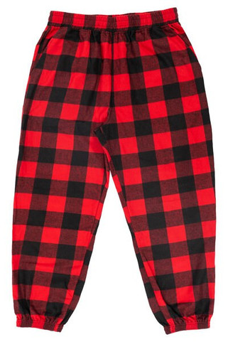Burnside B8810 - Unisex Flannel Jogger