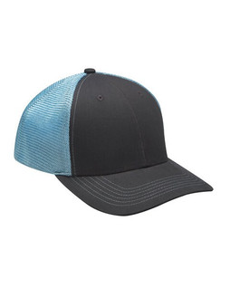 Adams PR102 - Brushed Cotton/Soft Mesh Trucker Cap