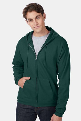 Hanes P180 - Adult 7.8 oz. EcoSmart® 50/50 Full-Zip Hooded Sweatshirt