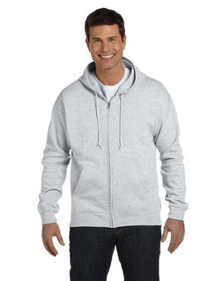 Hanes P180 - Adult 7.8 oz. EcoSmart® 50/50 Full-Zip Hooded Sweatshirt