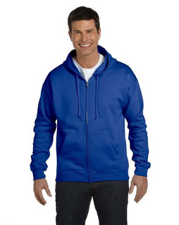 Hanes P180 - Adult 7.8 oz. EcoSmart® 50/50 Full-Zip Hooded Sweatshirt
