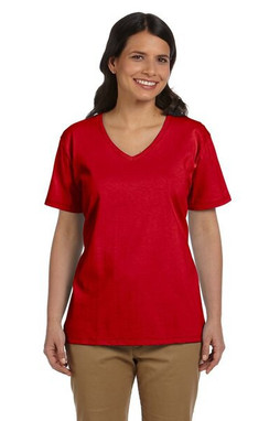 Hanes 5780 - Ladies Essential-T V-Neck T-Shirt