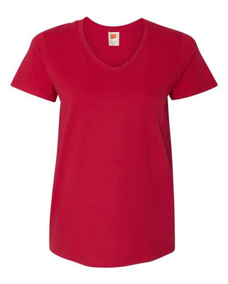 Hanes 5780 - Ladies Essential-T V-Neck T-Shirt