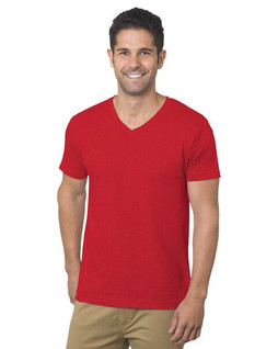 Bayside BA5025 - Unisex 4.2 oz., Fine Jersey V-Neck T-Shirt