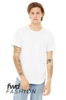 Bella+Canvas 3003C - FWD Fashion Mens Curved Hem Short Sleeve T-Shirt