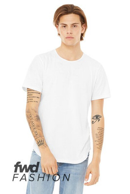 Bella+Canvas 3003C - FWD Fashion Men's Curved Hem Short Sleeve T-Shirt