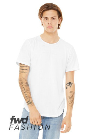 Bella+Canvas 3003C - FWD Fashion Mens Curved Hem Short Sleeve T-Shirt