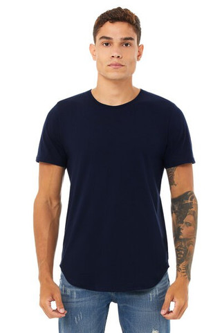 Bella+Canvas 3003C - FWD Fashion Mens Curved Hem Short Sleeve T-Shirt
