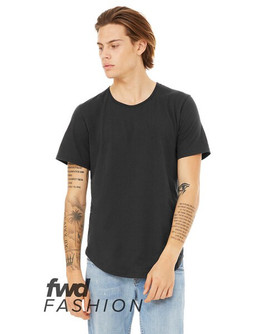 Bella+Canvas 3003C - FWD Fashion Men's Curved Hem Short Sleeve T-Shirt