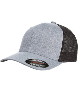 Flexfit Y6311 - Adult Poly Mélange Stretch Mesh Cap