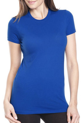 Bayside 4990 - Ladies 4.2 oz., 100% Ring-Spun Cotton  Jersey T-Shirt