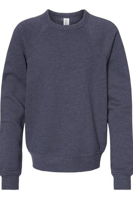 Bella+Canvas 3901Y - Youth Sponge Fleece Raglan Sweatshirt