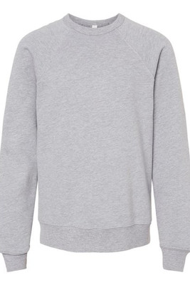 Bella+Canvas 3901Y - Youth Sponge Fleece Raglan Sweatshirt