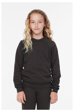 Bella+Canvas 3901Y - Youth Sponge Fleece Raglan Sweatshirt