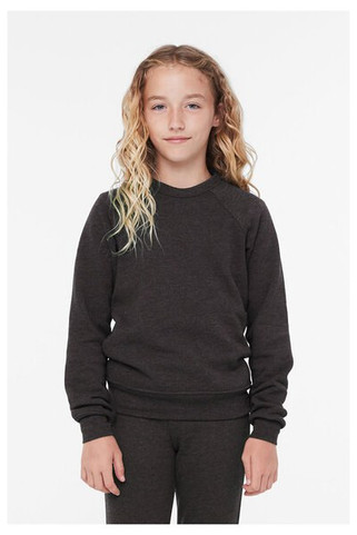 Bella+Canvas 3901Y - Youth Sponge Fleece Raglan Sweatshirt