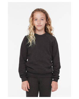 Bella+Canvas 3901Y - Youth Sponge Fleece Raglan Sweatshirt