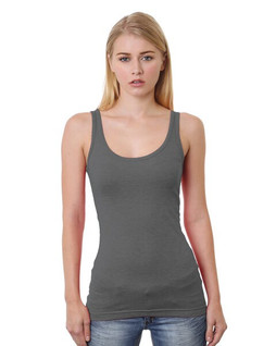 Bayside BA3410 - Juniors 4.2 oz., Fine Jersey Tank Top
