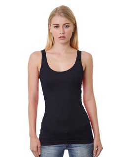 Bayside BA3410 - Juniors 4.2 oz., Fine Jersey Tank Top