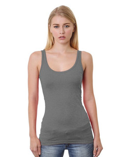 Bayside BA3410 - Juniors 4.2 oz., Fine Jersey Tank Top