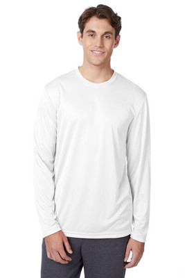 Hanes 482L - Hanes FreshIQ UV Protection Long-Sleeve Performance Tee