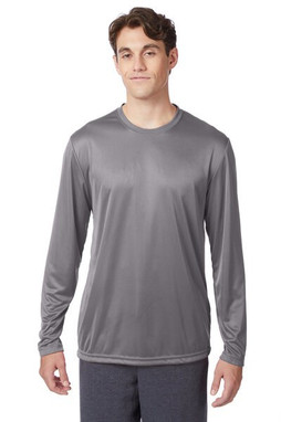 Hanes 482L - Hanes FreshIQ UV Protection Long-Sleeve Performance Tee