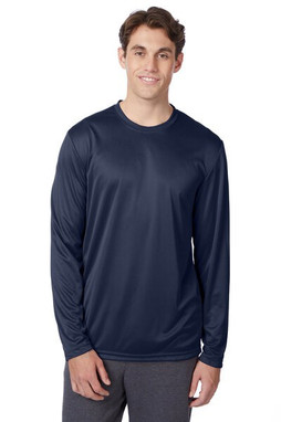 Hanes 482L - Hanes FreshIQ UV Protection Long-Sleeve Performance Tee