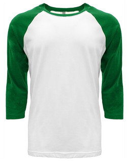 Next Level 6251 - Unisex CVC 3/4 Sleeve Raglan Baseball T-Shirt
