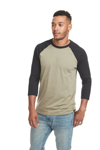 Next Level 6251 - Unisex CVC 3/4 Sleeve Raglan Baseball T-Shirt