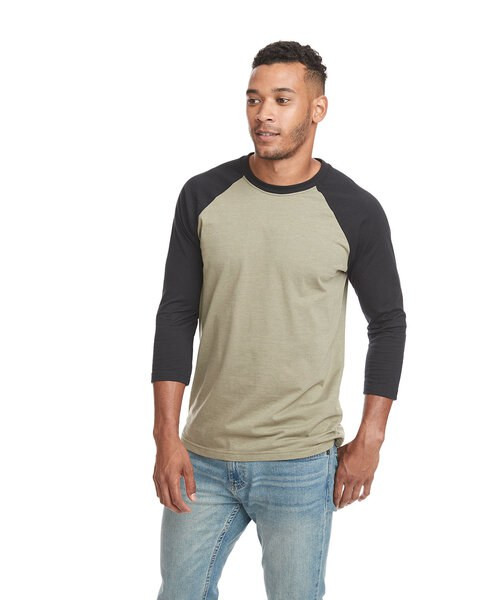 Next Level 6251 - Unisex CVC 3/4 Sleeve Raglan Baseball T-Shirt
