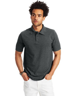 Hanes 055P - Mens X-Temp Piqué Polo with Fresh IQ and UPF 40+