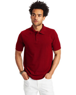 Hanes 055P - Mens X-Temp Piqué Polo with Fresh IQ and UPF 40+