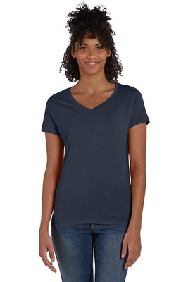 Hanes 42VT - Ladies Perfect-T Triblend V-Neck T-shirt