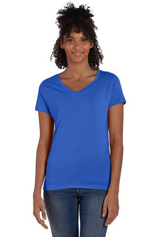 Hanes 42VT - Ladies Perfect-T Triblend V-Neck T-shirt