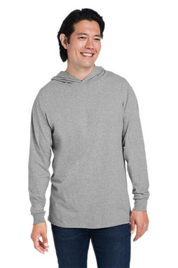 Fruit of the Loom 4930LSH - Mens HD Cotton Jersey Hooded T-Shirt