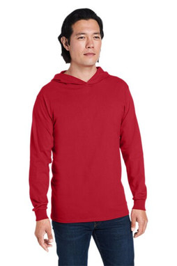 Fruit of the Loom 4930LSH - Mens HD Cotton Jersey Hooded T-Shirt