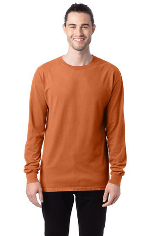 ComfortWash by Hanes GDH200 - Unisex Garment-Dyed Long-Sleeve T-Shirt