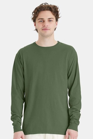ComfortWash by Hanes GDH200 - Unisex Garment-Dyed Long-Sleeve T-Shirt