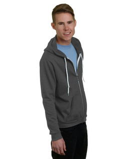 Bayside BA875 - Unisex 7 oz., 50/50 Full-Zip Fashion Hooded Sweatshirt