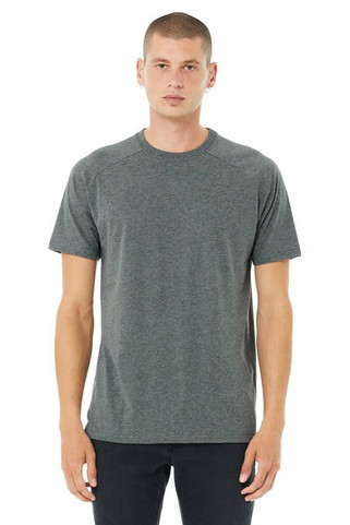 Bella+Canvas 3201 - Mens Heather CVC Raglan T-Shirt