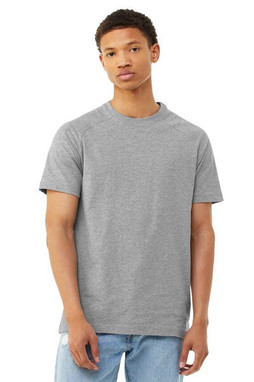 Bella+Canvas 3201 - Mens Heather CVC Raglan T-Shirt